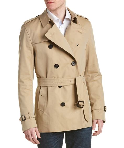 burberry men's kensington mid trench coat|burberry kensington cashmere trench coat.